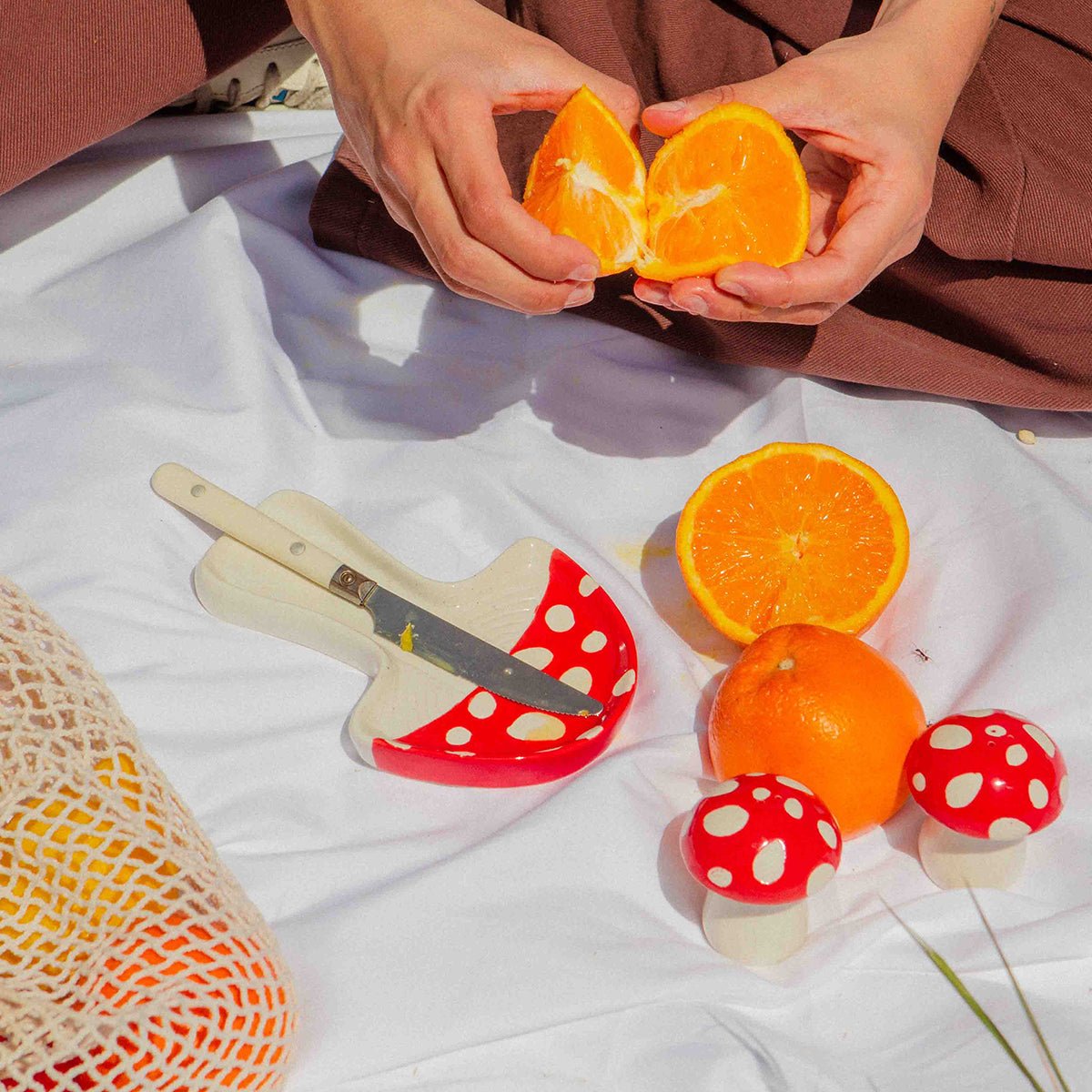 DOIY Amanita Spoon Rest/trinket plate