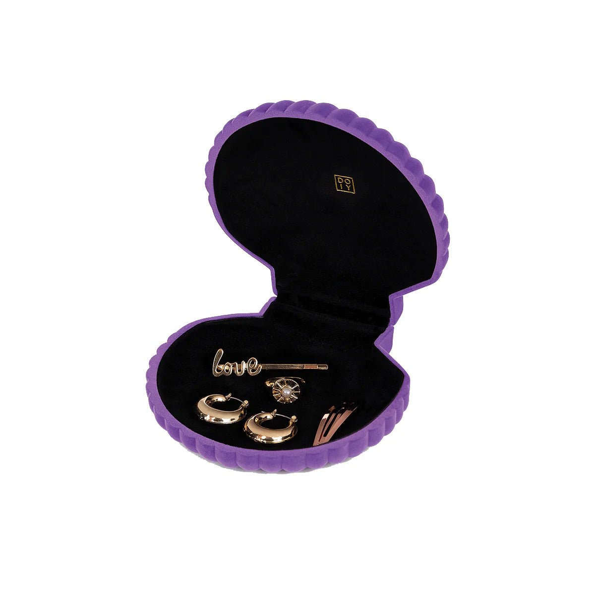 DOIY Venus Jewellery Box Purple - Preston Apothecary