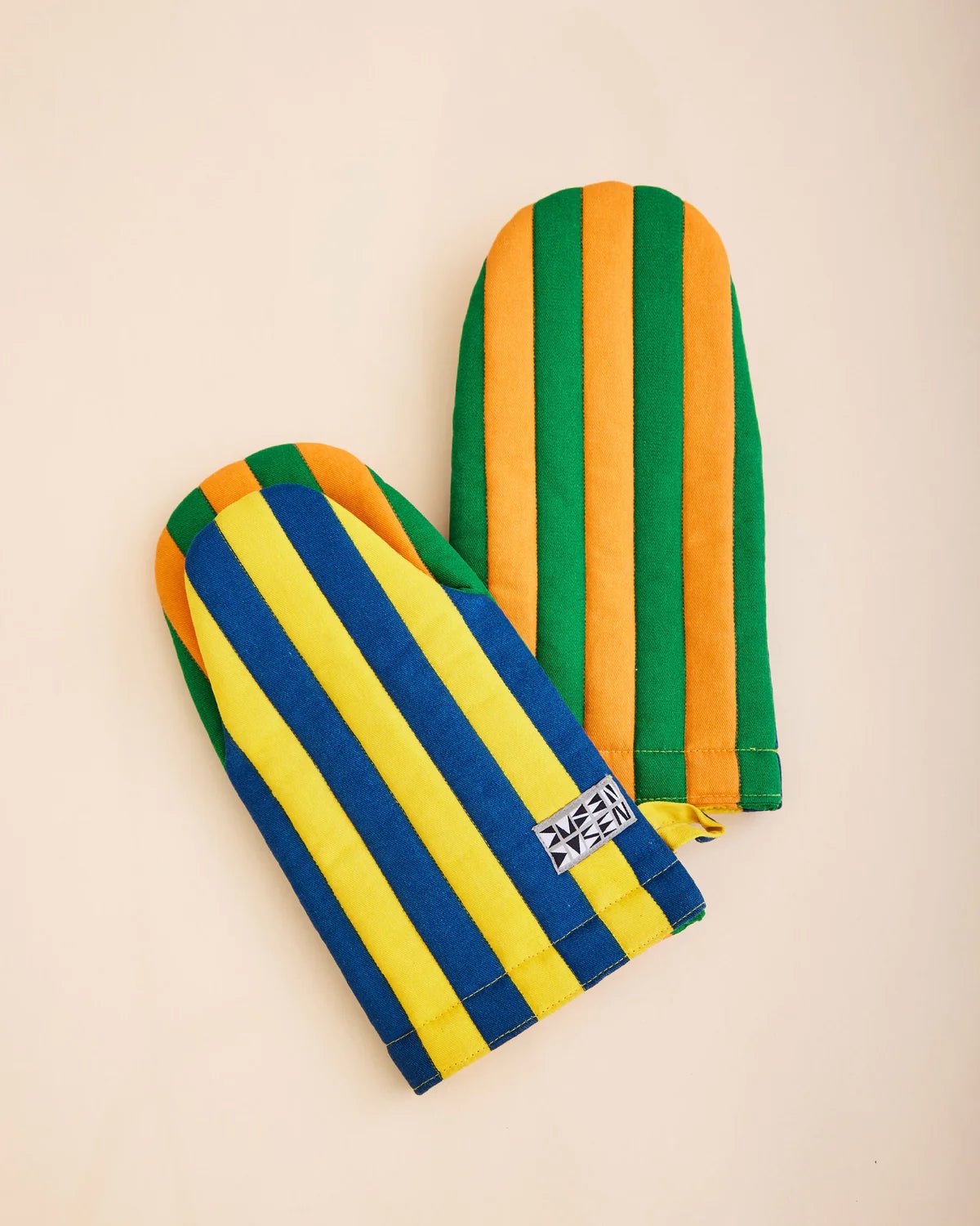 DUSEN DUSEN  Stripe Oven Mitt | Carrot  Dusen Dusen   