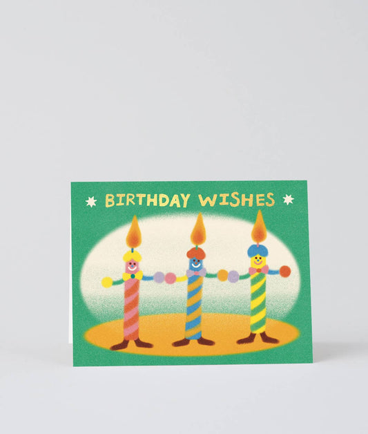 Wrap - 'Birthday Wishes' Kids Birthday Greetings Card