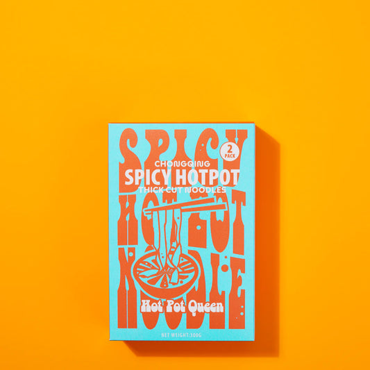 HOTPOT QUEEN Spicy Hotpot Thick Cut Noodles 