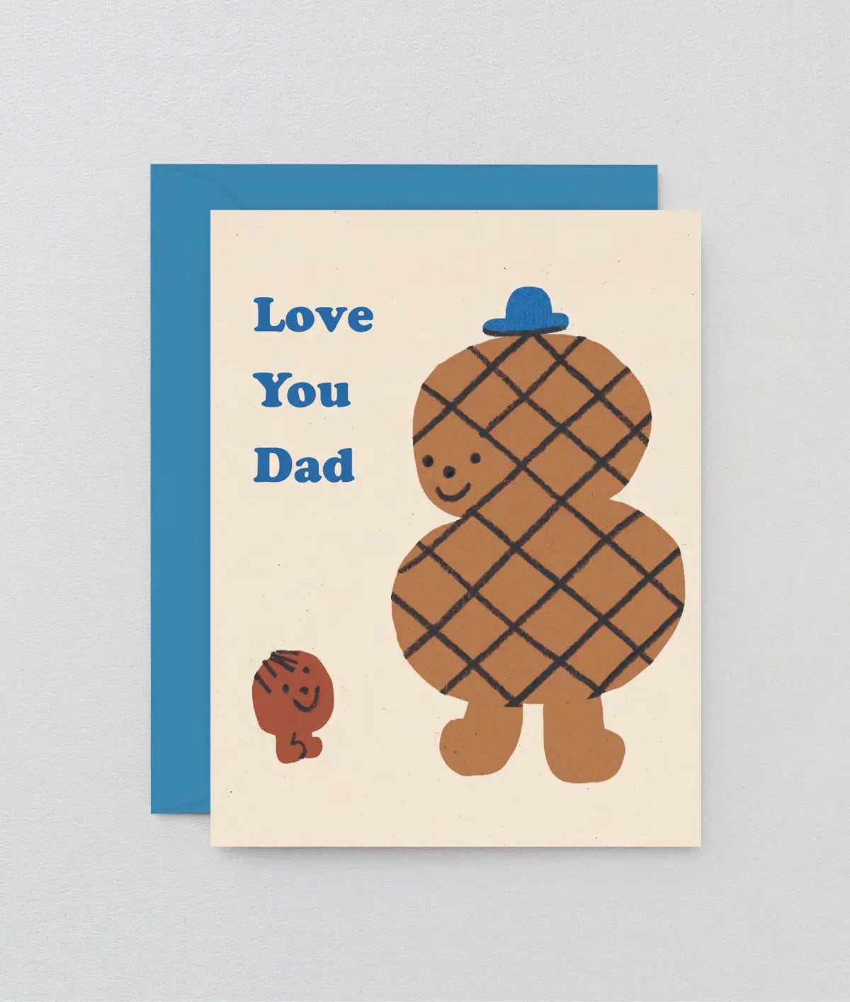 WRAP - Love You Dad Card (Peanuts) x María Ramos