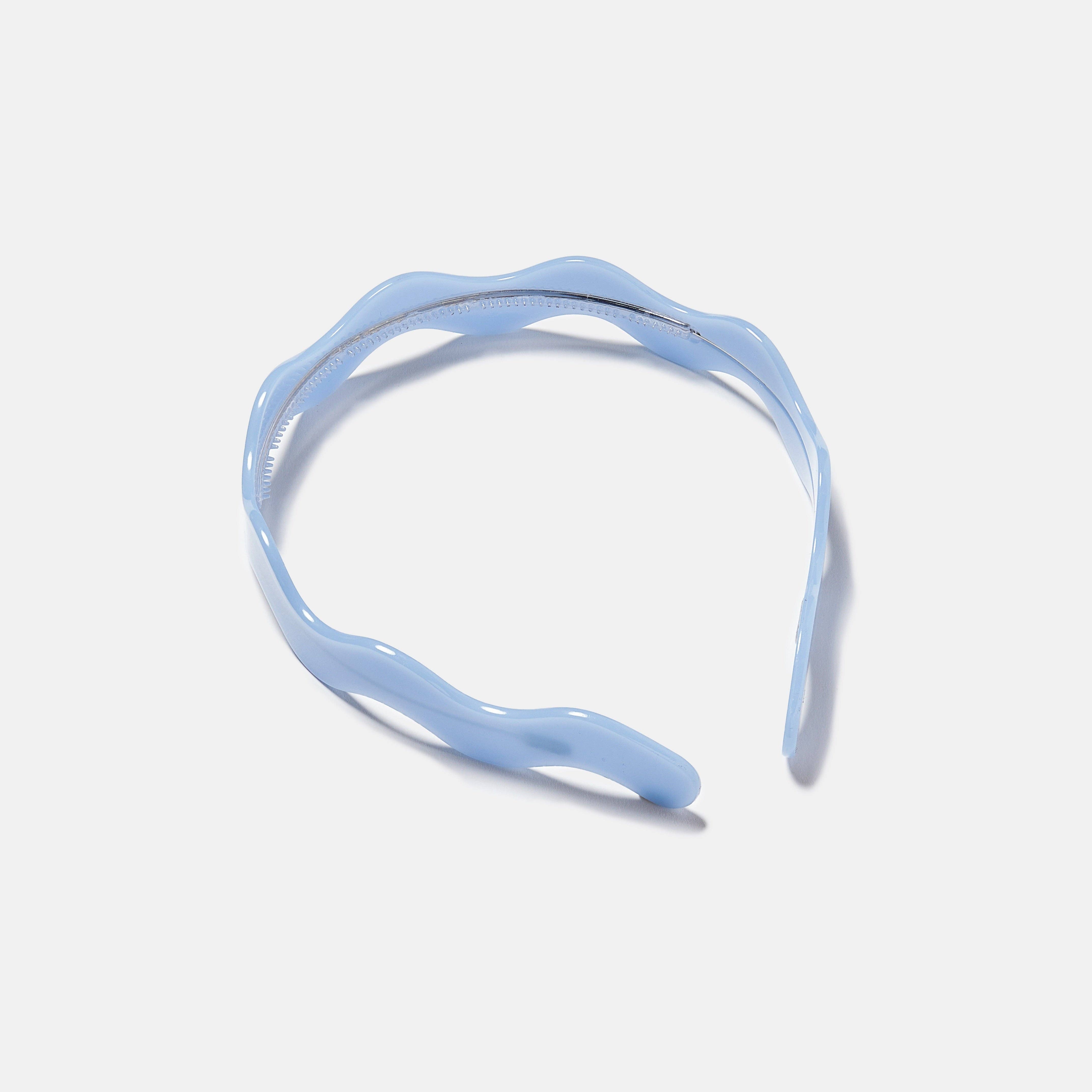 CHUNKS - Wavy Headband in Periwinkle