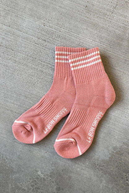 Le Bon Shoppe - Girlfriend Socks  Le Bon Shoppe Salmon  