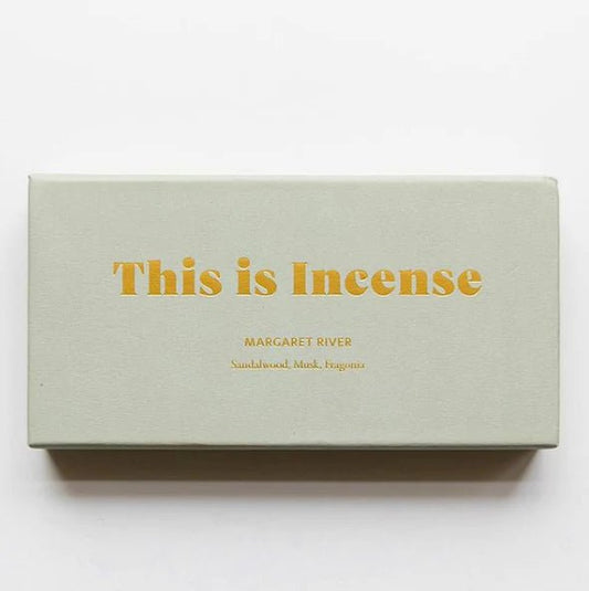 GENTLE HABITS This is Incense - MARGARET RIVER - Preston Apothecary
