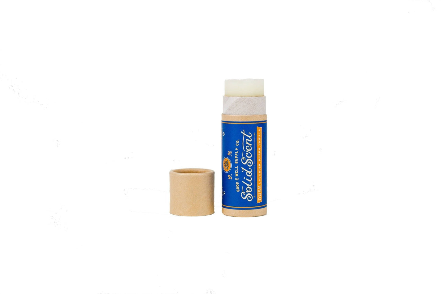 GOOD & WELL SUPPLY CO.- Dusk Unisex Solid Fragrance - Lavender Myrrh + Vanilla - Preston Apothecary