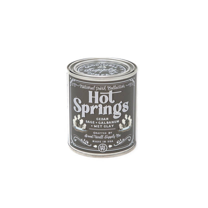 GOOD & WELL SUPPLY CO. Hot Springs National Park Candle - Preston Apothecary