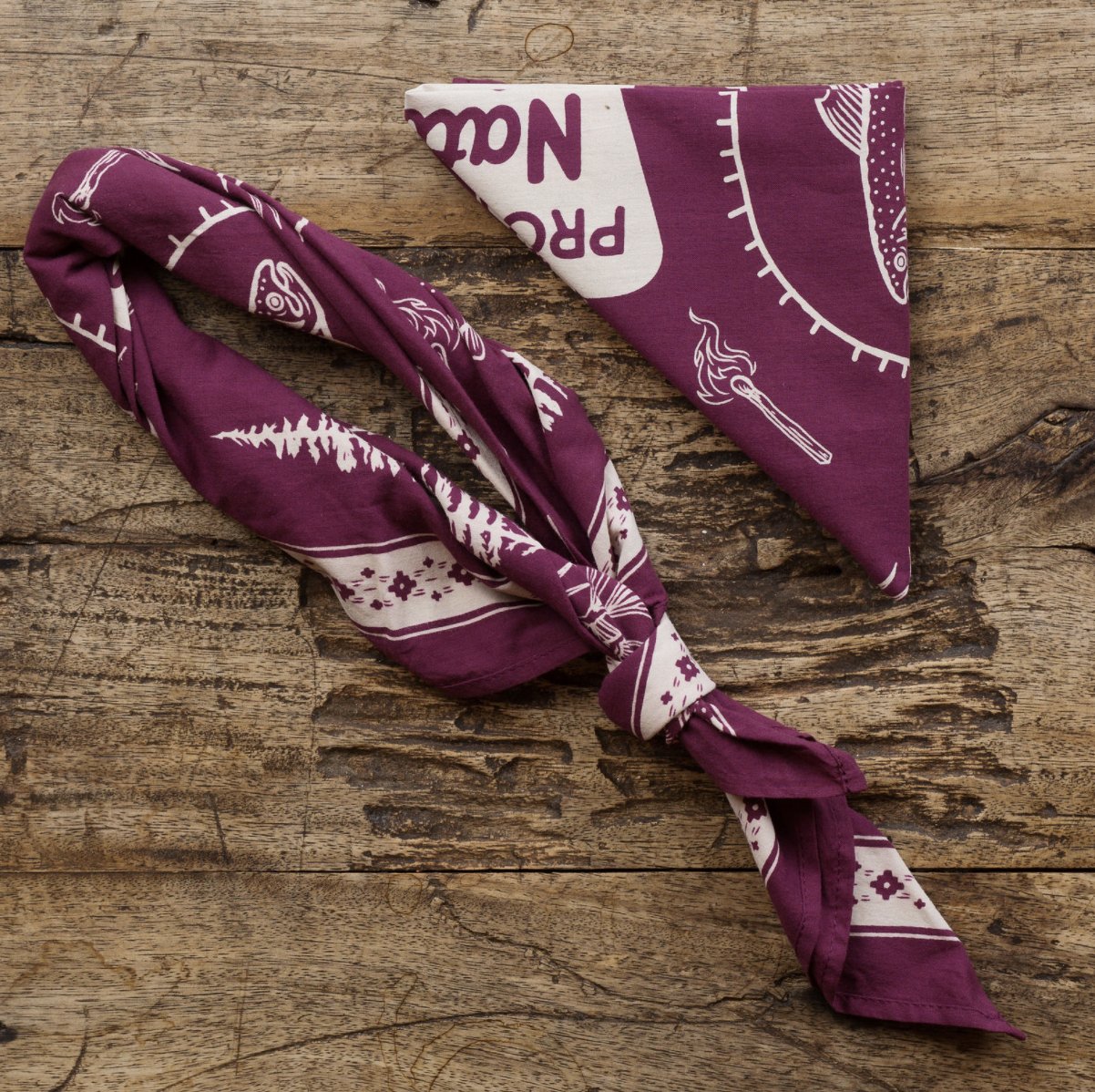 Good & Well Supply Co. - Service Bandana Maroon