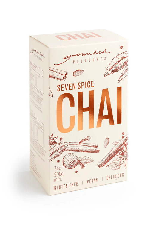 GROUNDED PLEASURES Seven Spice Chai Tea GROUND PLEASURES   