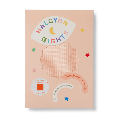 HALCYON NIGHTS Cosy Peach Organic Baby Wrap - Preston ApothecaryHALCYON NIGHTS