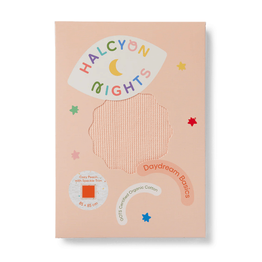 HALCYON NIGHTS Cosy Peach Organic Baby Wrap - Preston ApothecaryHALCYON NIGHTS