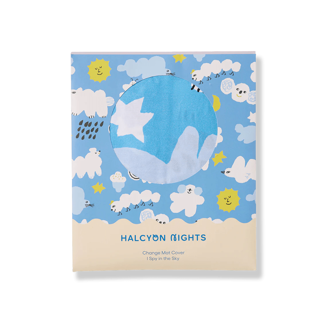 HALCYON NIGHTS I Spy In The Sky Change Mat Cover - Preston ApothecaryHALCYON NIGHTS
