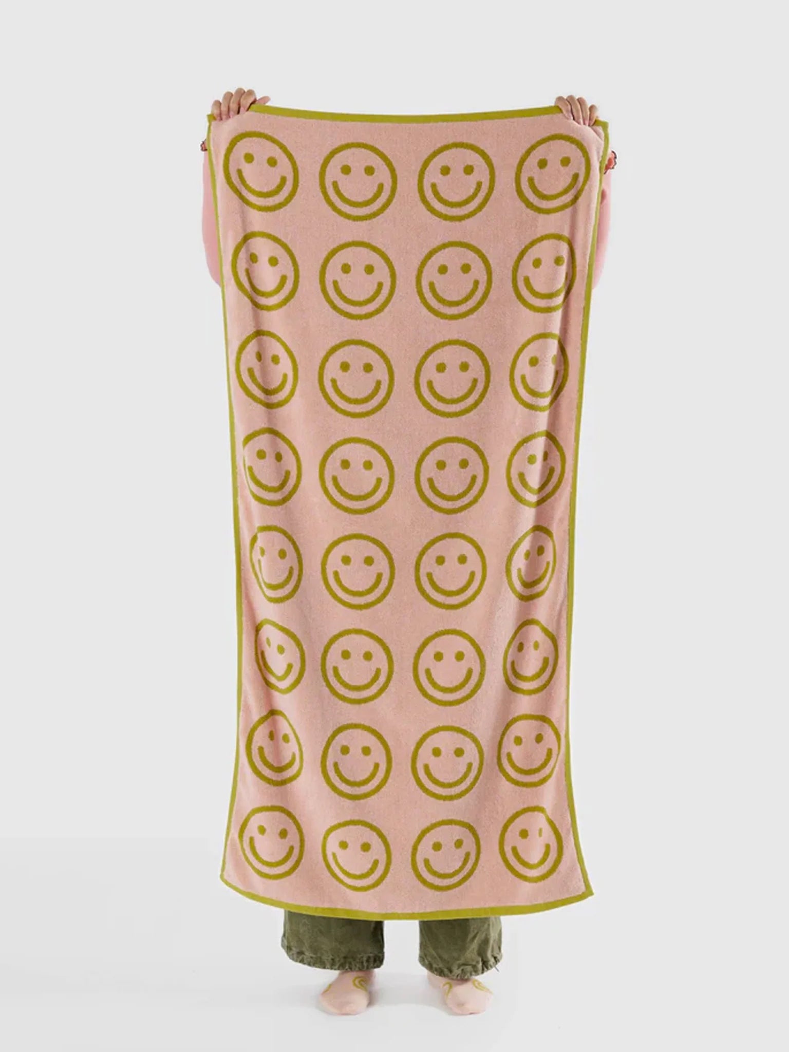 BAGGU Bath Towel - Happy Ochre