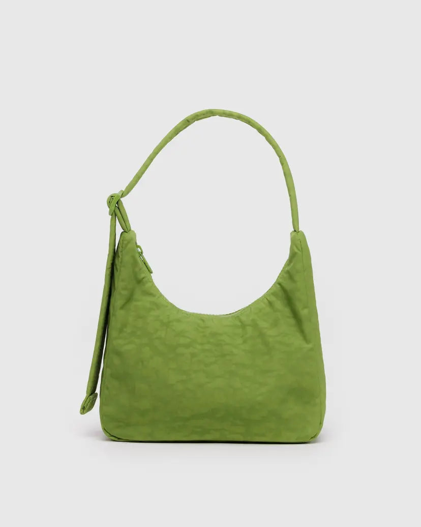 BAGGU - Mini Nylon Shoulder Bag - Green Juice