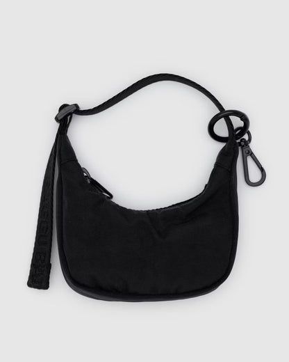 BAGGU- Crescent Bag Charm- Black  BAGGU   