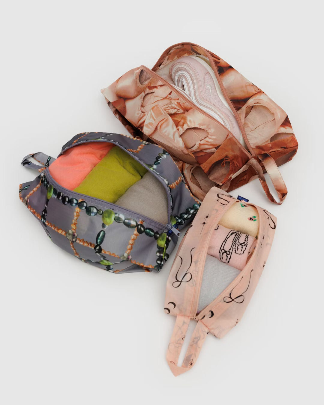 BAGGU 3D Zip Set | Ballet Icons