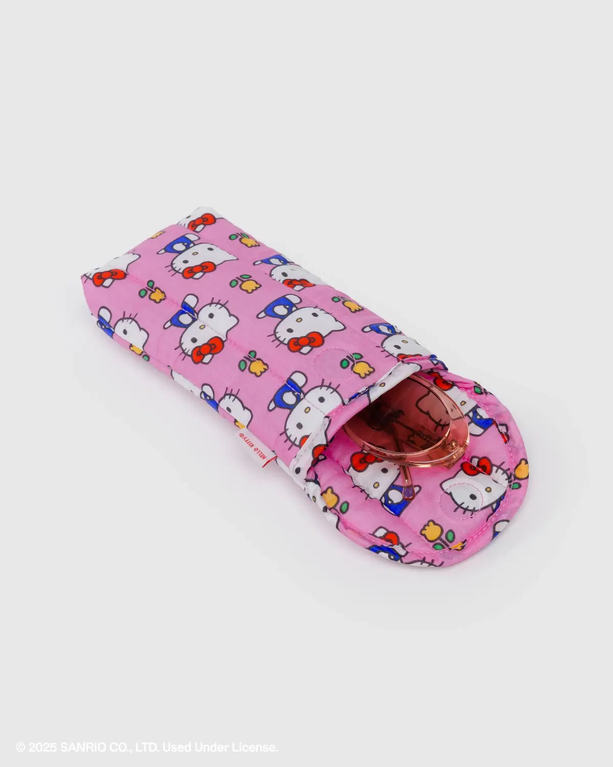 BAGGU - Puffy Glasses Sleeve - Hello Kitty Pink