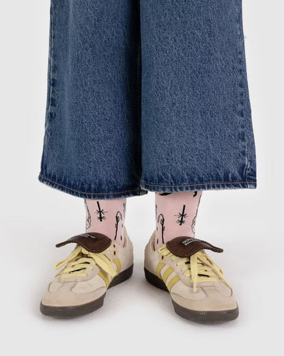 BAGGU Crew Sock - Ballet Icons Socks Baggu   