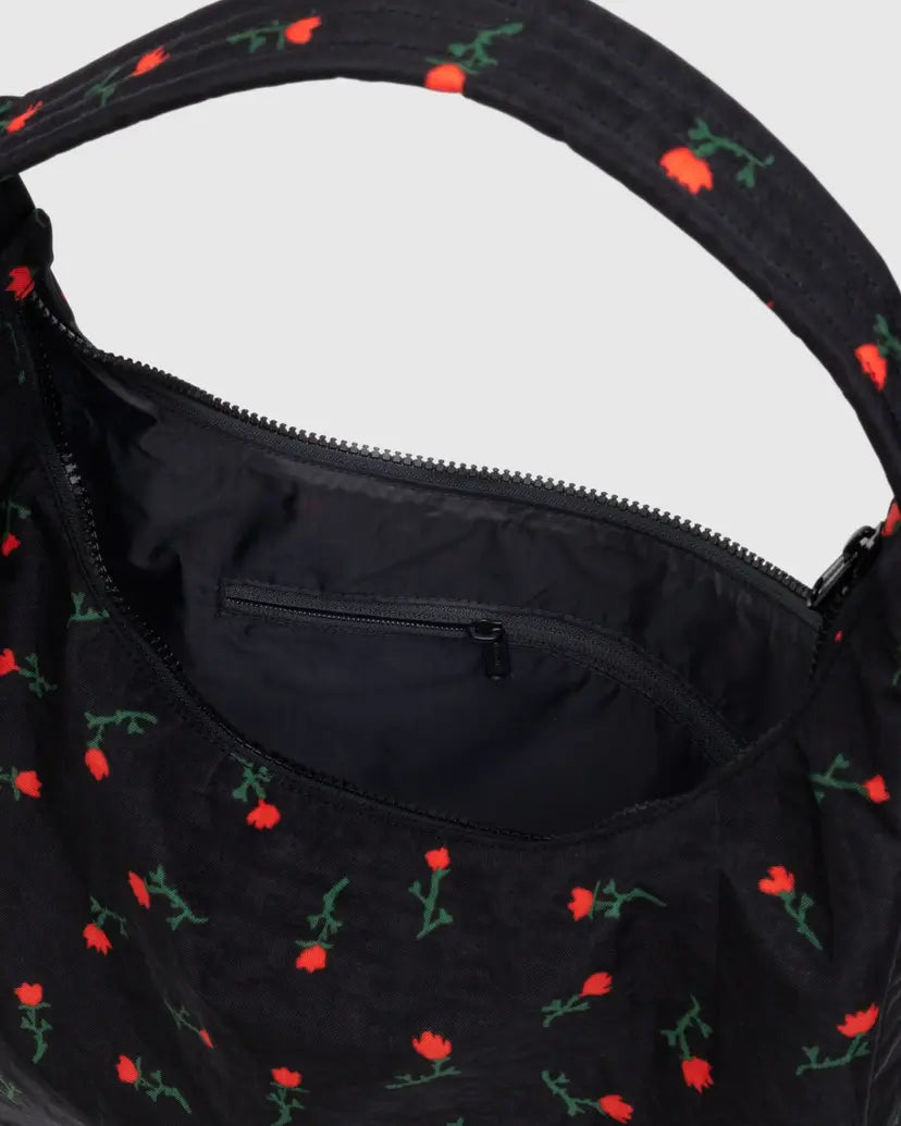 BAGGU - Nylon shoulder bag - Painted Wildflower
