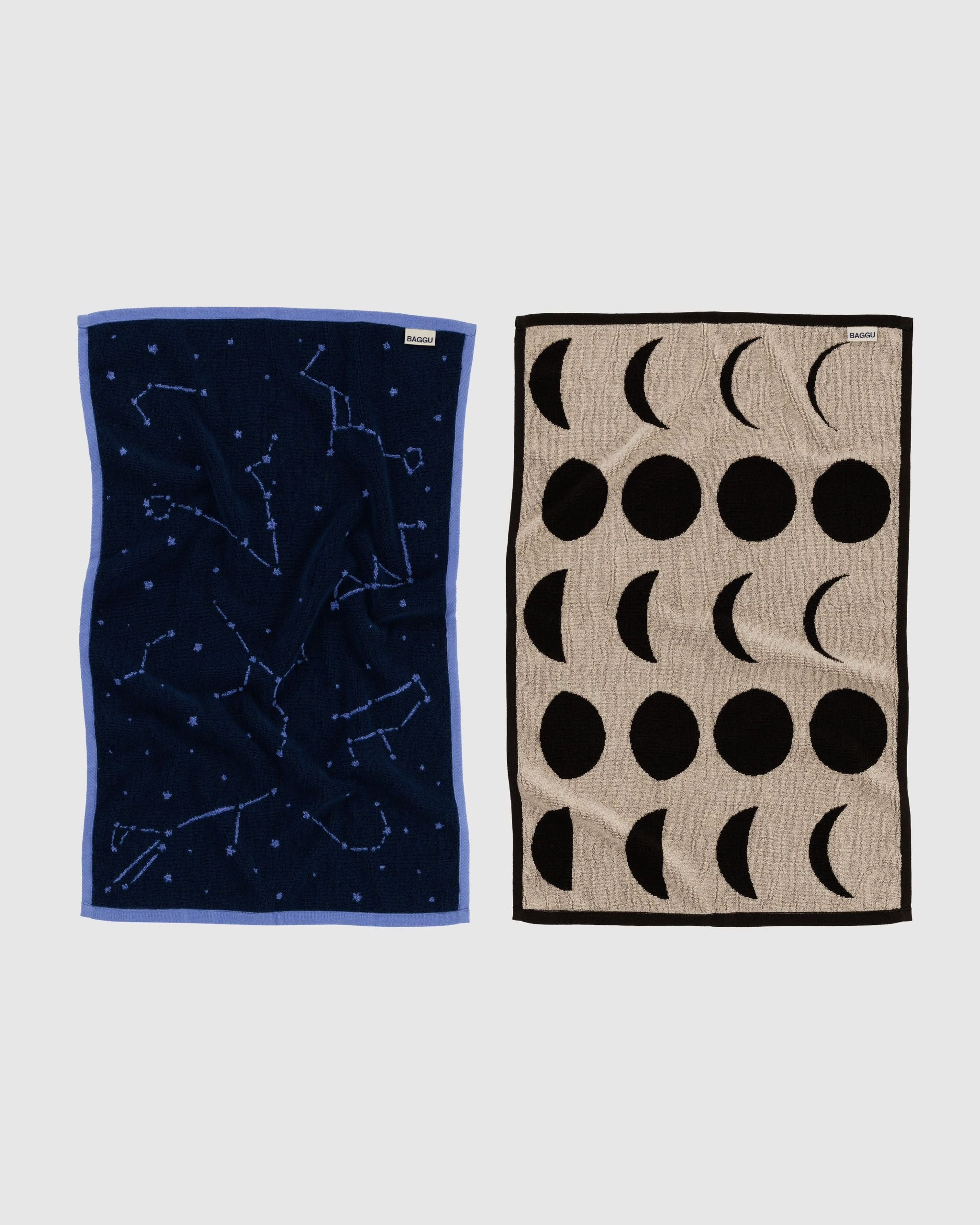 BAGGU Hand Towel Set of 2 - Night Sky