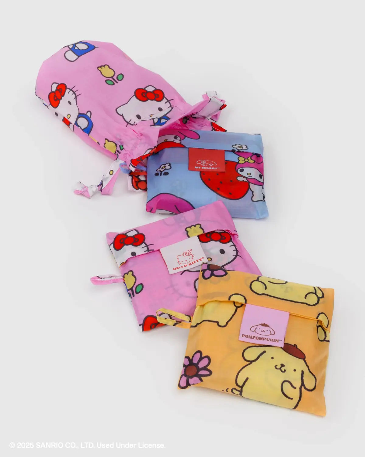 BAGGU - Standard Baggu Set of 3 - Hello Kitty and Friends Florals