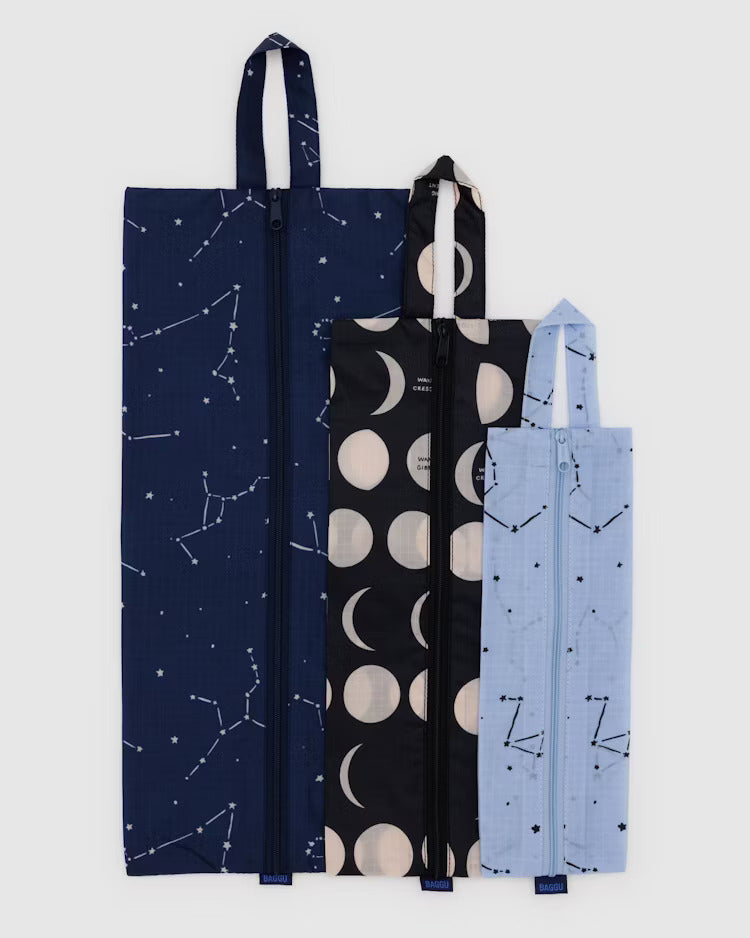 BAGGU 3D Zip Set | Night Sky