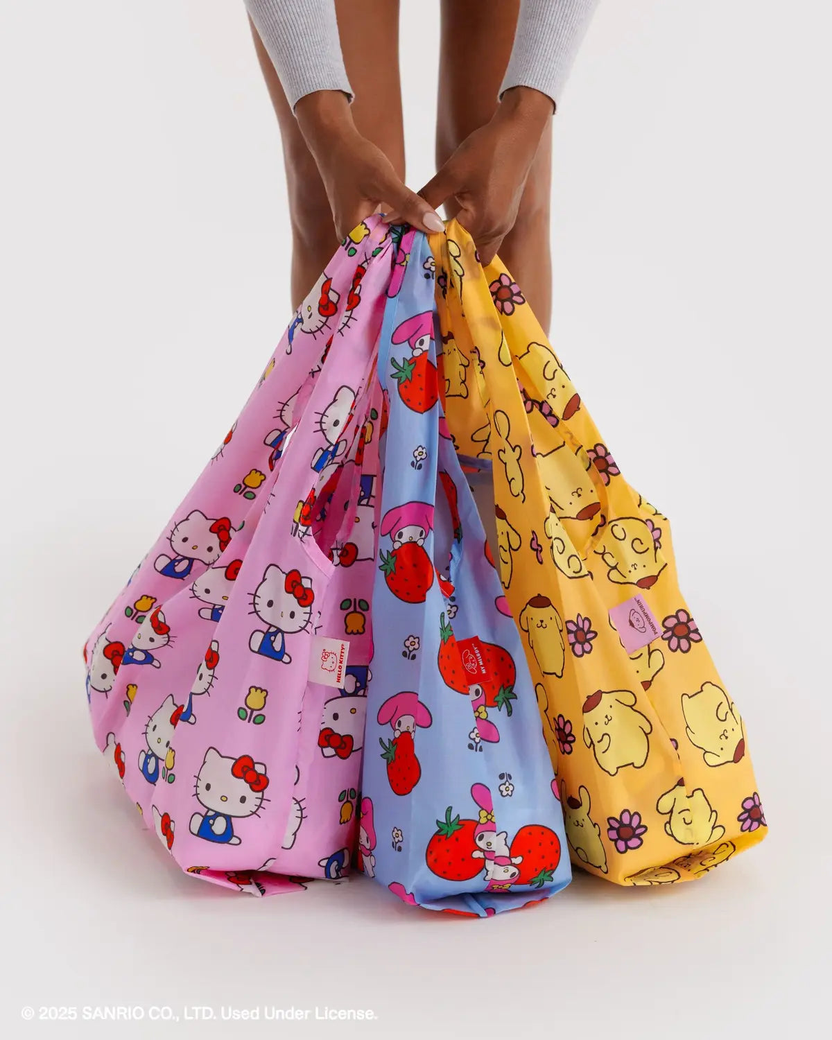 BAGGU - Standard Baggu Set of 3 - Hello Kitty and Friends Florals