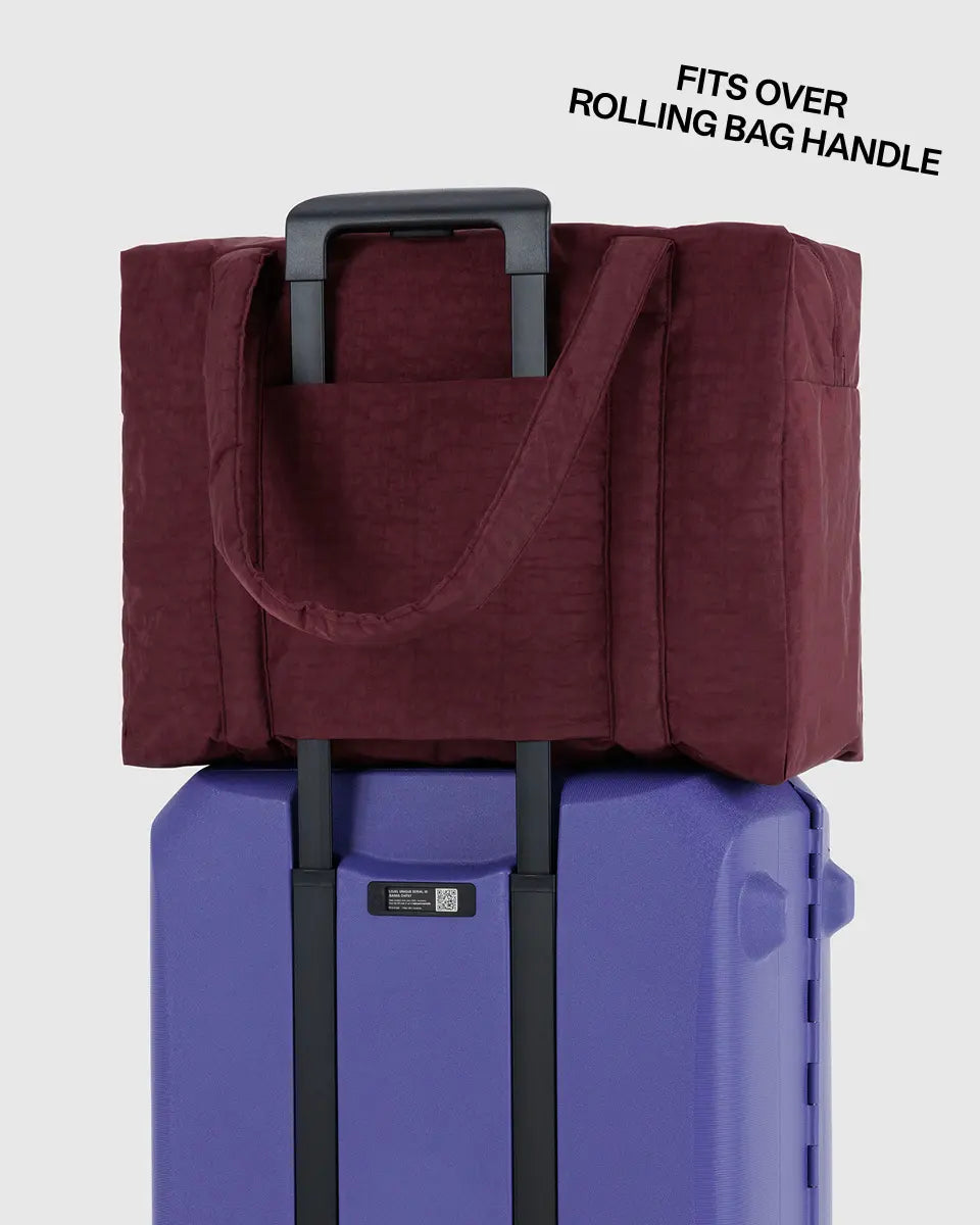BAGGU - Cloud Carry-on - Mahogany