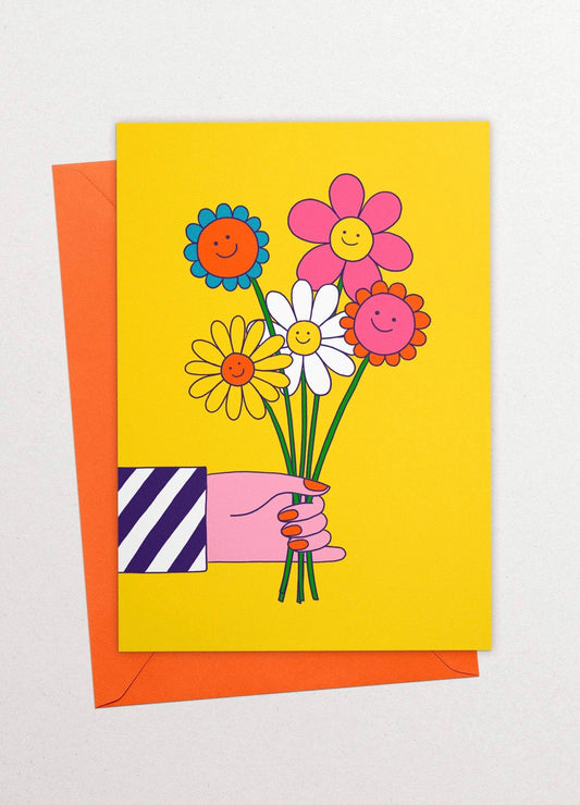 KIOSK - Flower Bunch Greeting Card - Preston ApothecaryKIOSK