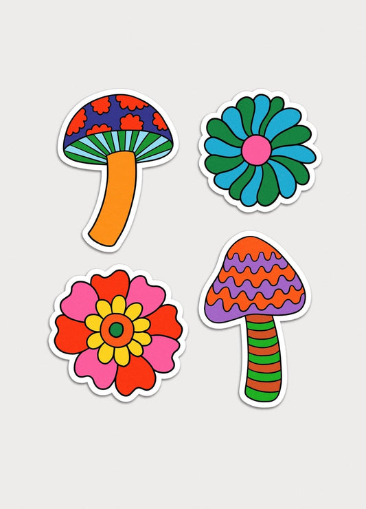 KIOSKKIOSK - Sticker Pack – Shrooms & FlowersPreston Apothecary