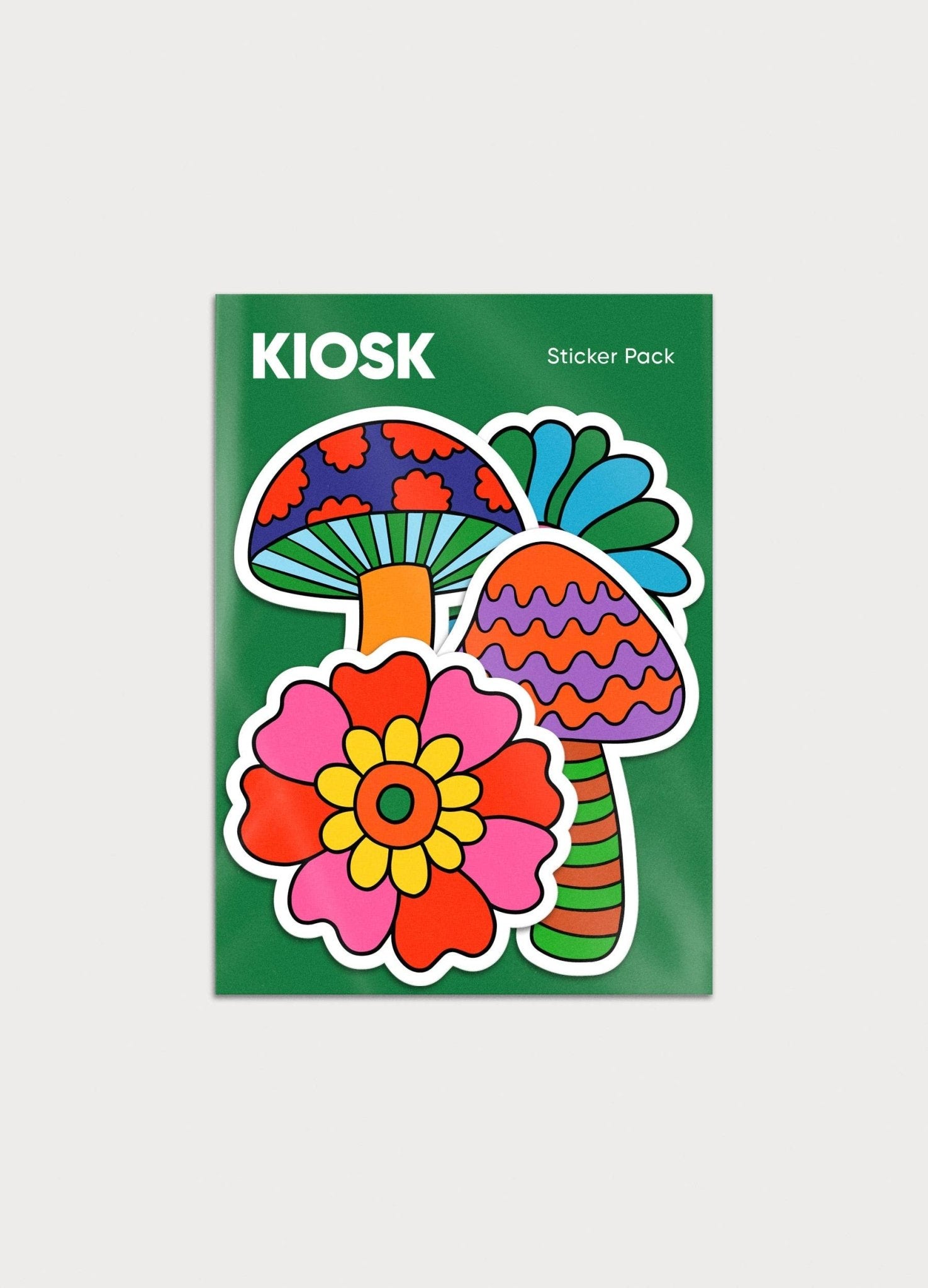 KIOSK - Sticker Pack – Shrooms & Flowers