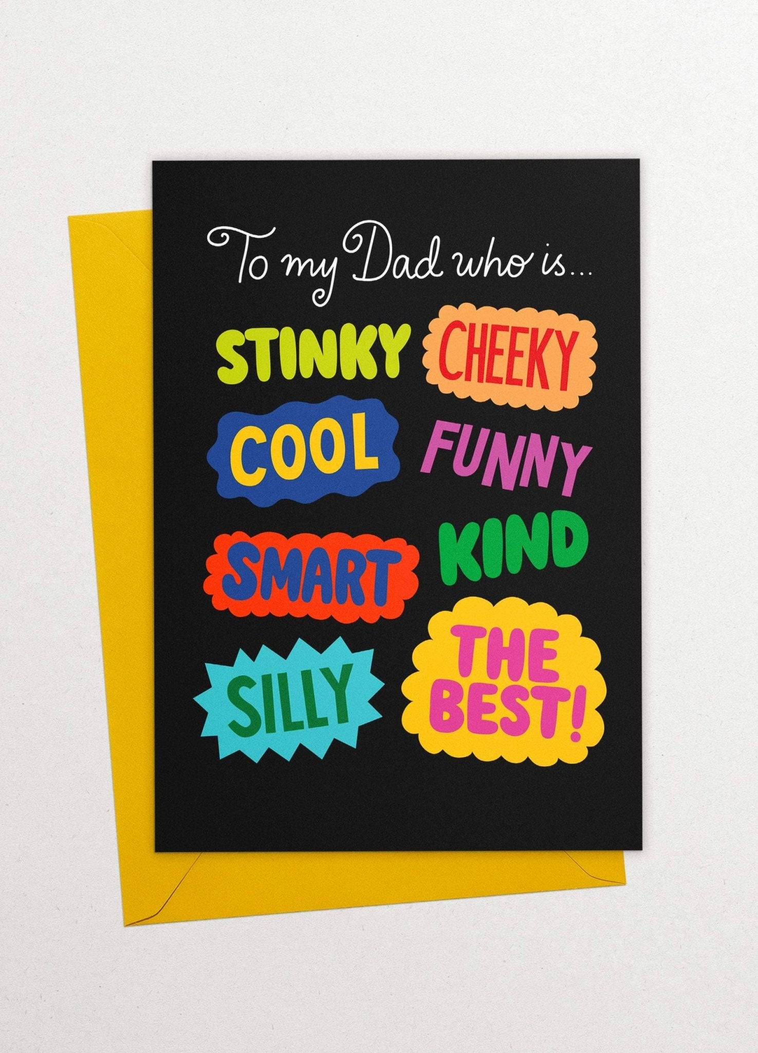 KIOSK - Stinky Dad Greeting Card