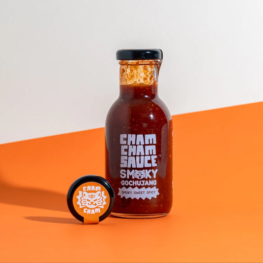 CHAM CHAM SAUCE | Smoky Gochujang hot sauce CHAM CHAM SAUCE   