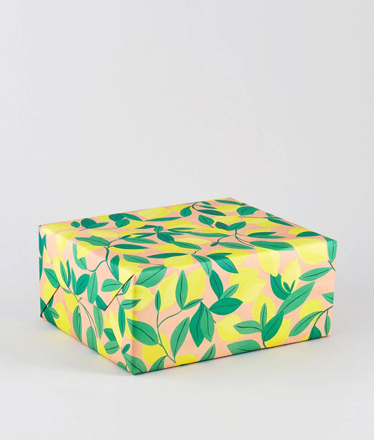 ‘Lemons’ Gift Wrap - WRAP MAGAZINE - Preston Apothecary