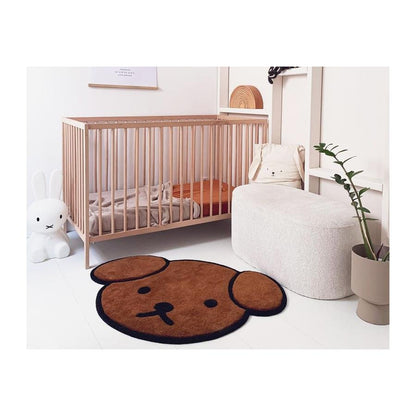 MAISON DEUX FLOOR RUG SNUFFY BROWN kids rug MAISON DEUX   