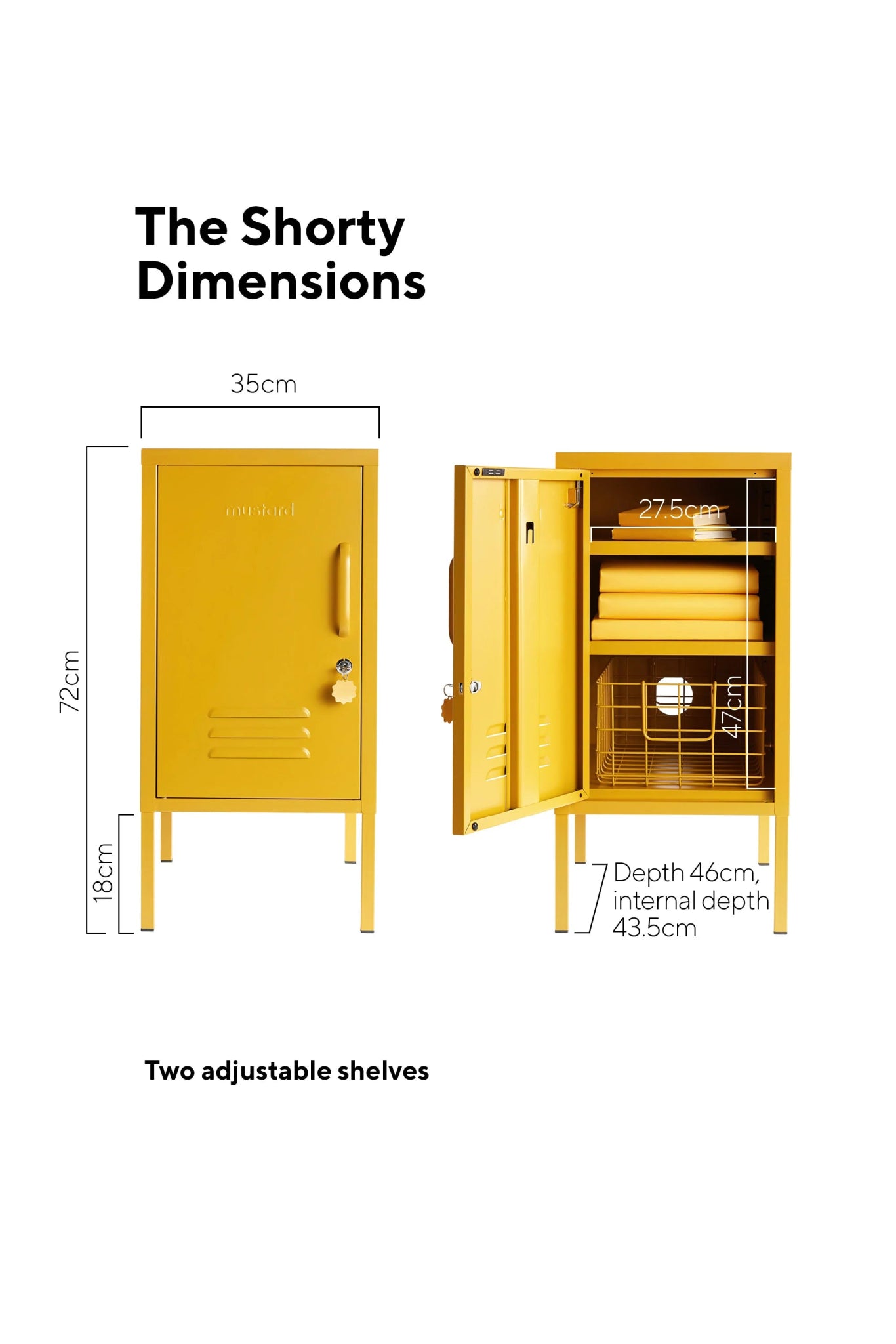 MUSTARD MADE - The Shorty in Mustard Left - Preston Apothecary