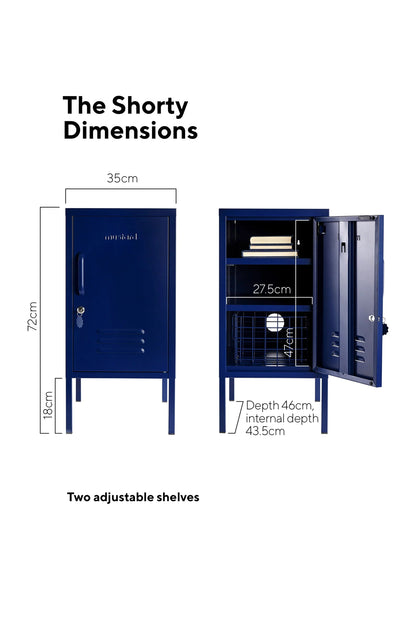 MUSTARD MADE - The Shorty in Navy cabinet MUSTARD MADE   