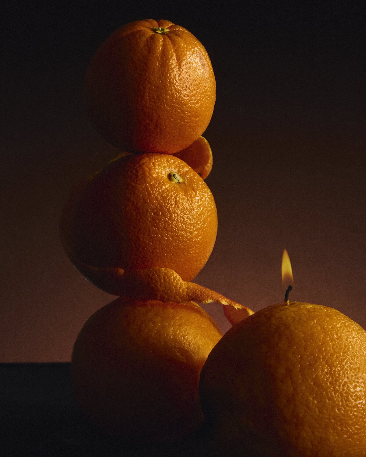 NONNA'S GROCER - Scented Orange Candle