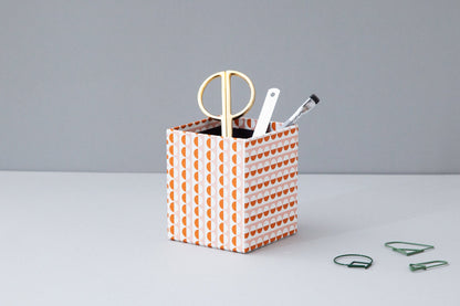 OLA Handmade Pencil Pot - Sophie Pink/Orange - Preston ApothecaryOla