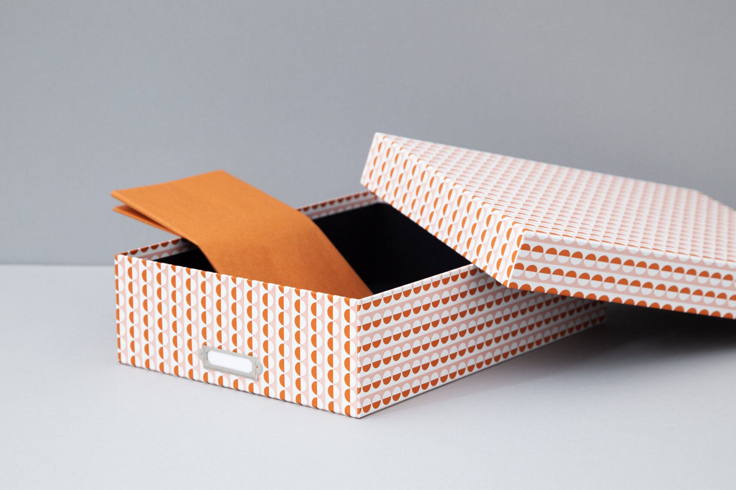 OlaOLA Large Archive Box A4 - Sophie Pink/OrangePreston Apothecary