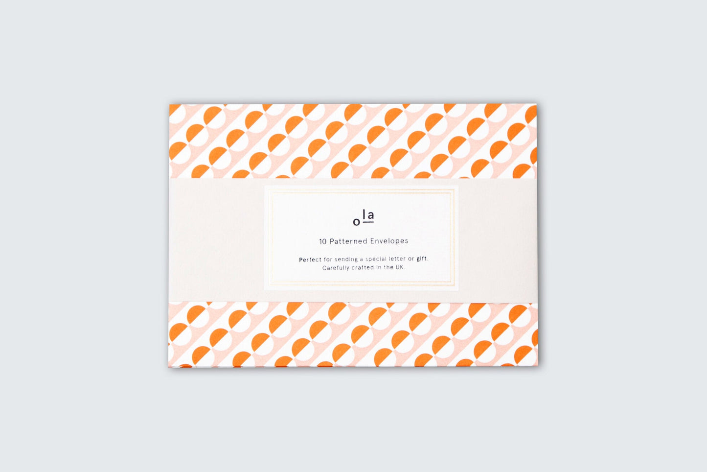OlaOLA Patterned Envelopes Set of 10 - Sophie Pink/OrangePreston Apothecary