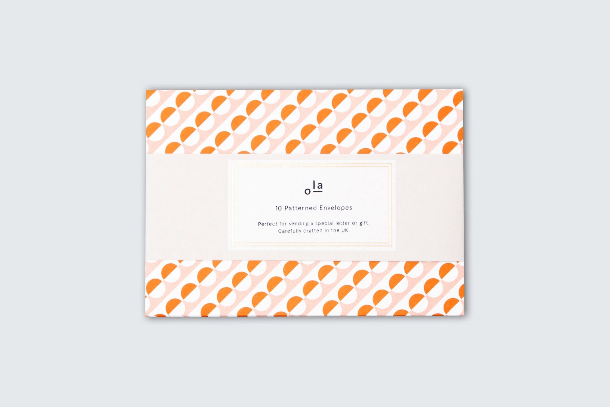 OlaOLA Patterned Envelopes Set of 10 - Sophie Pink/OrangePreston Apothecary