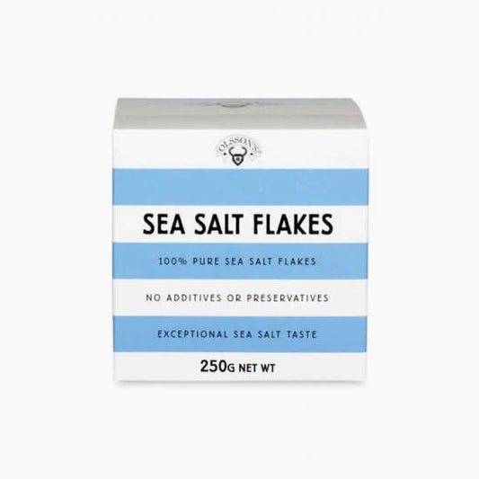 OLSSON'S Sea Salt Flakes Cube Box 250g - Preston ApothecaryOLSSON'S
