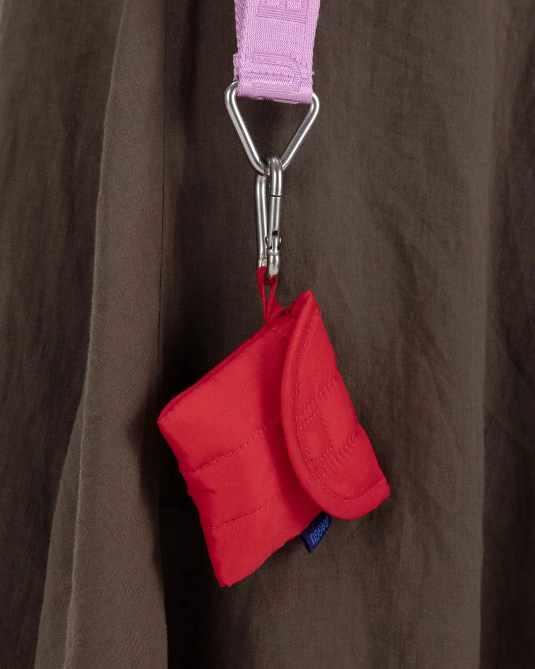 BAGGU Logo Keychain Peony  Preston Apothecary   