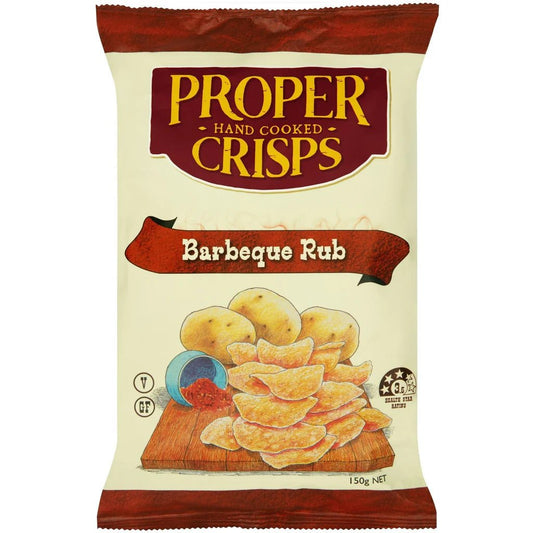 PROPER CRISPS - BARBEQUE RUB  PROPER CRISPS   