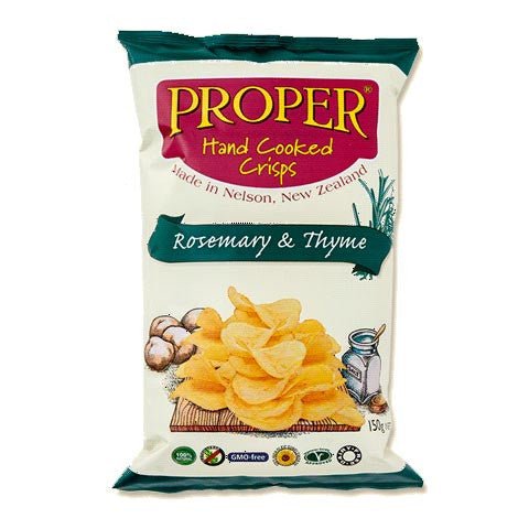 PROPER CRISPS - Rosemary & Thyme  Preston Apothecary   