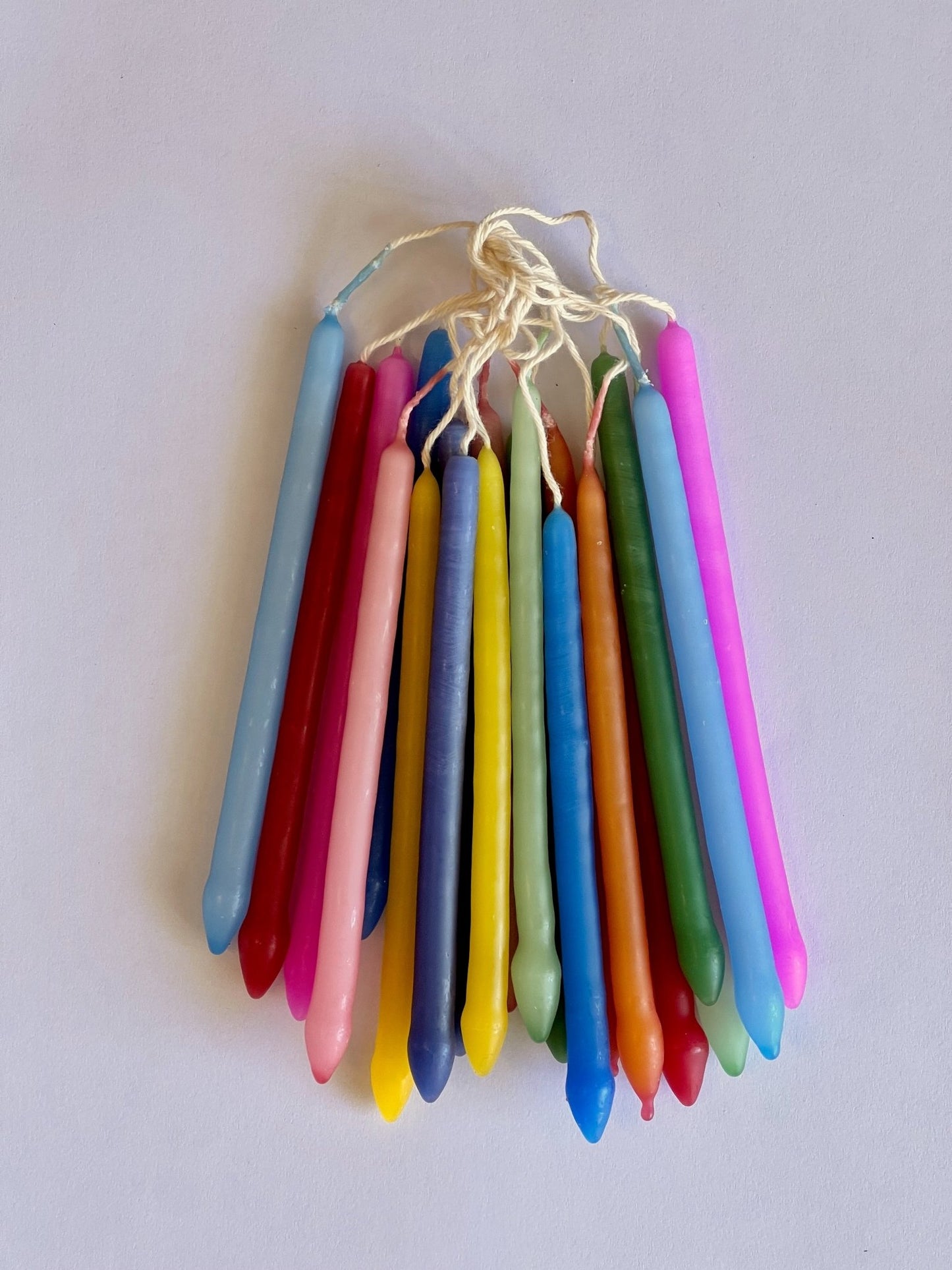 Rainbow Birthday Candles | 20 Pack - Preston Apothecary