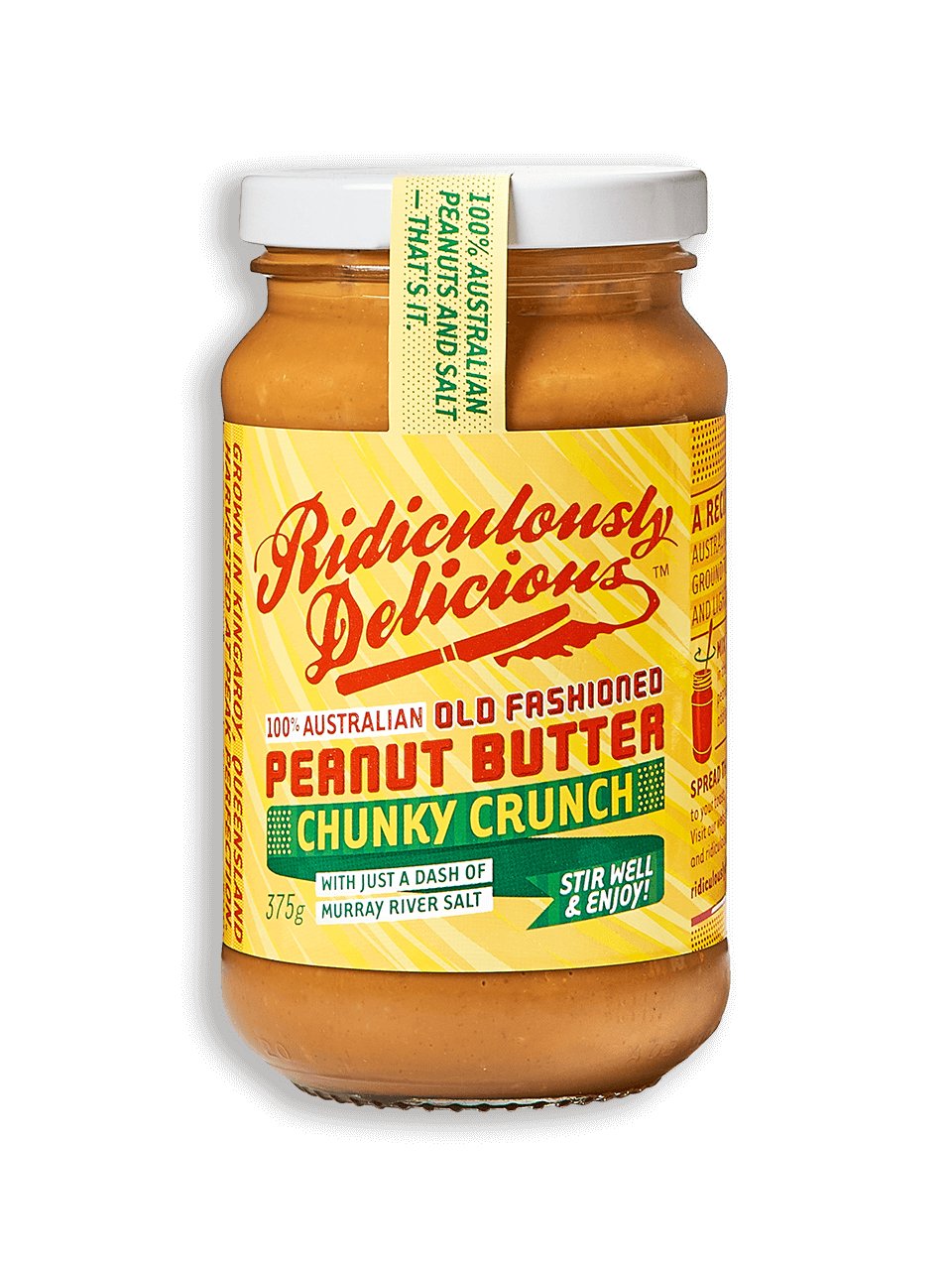RIDICULOUSLY DELICIOUS Chunky Crunch Peanut Butter - Preston Apothecary