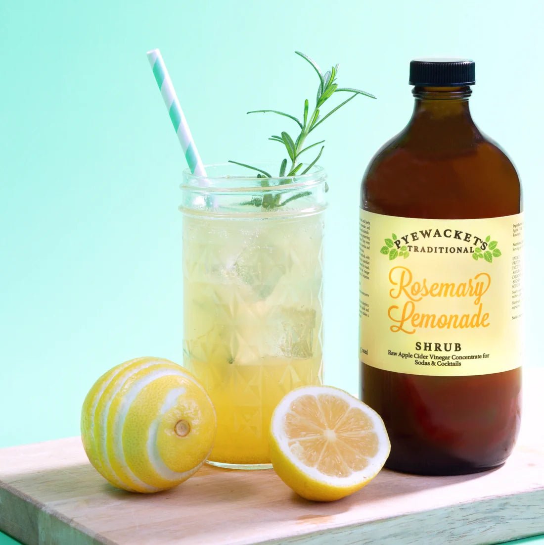 Rosemary Lemonade Shrub 200ml - Pyewacket's Traditional