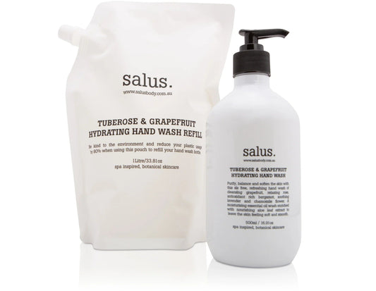 SALUS Tuberose & Grapefruit Hydrating Hand Wash Bundle - Preston Apothecary